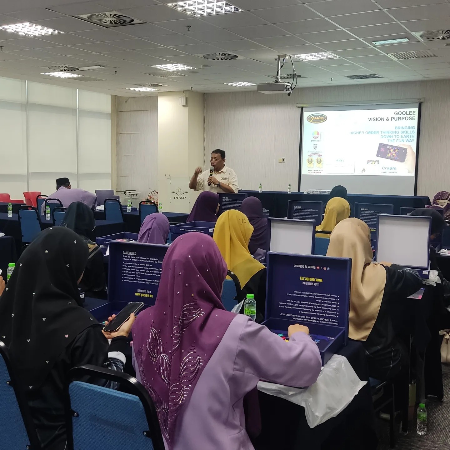 Corporate training session